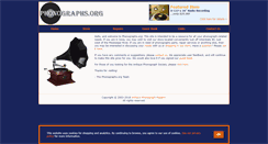 Desktop Screenshot of phonographs.org